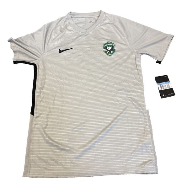 PFC LUDOGORETS OOTBALL POLO SHIRT Grey NIKE MENS M* (See pics) NWT - Picture 1 of 9